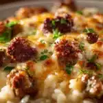 beefy garlic butter bowl - featured image