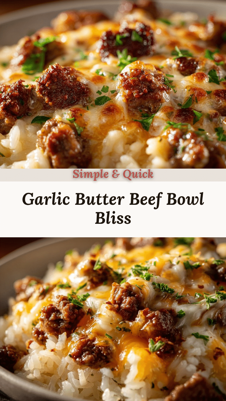 beefy garlic butter bowl recipe
