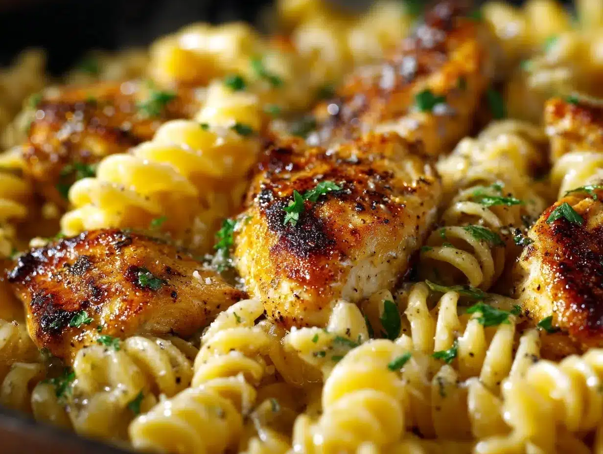 Cajun Garlic Chicken preparation steps