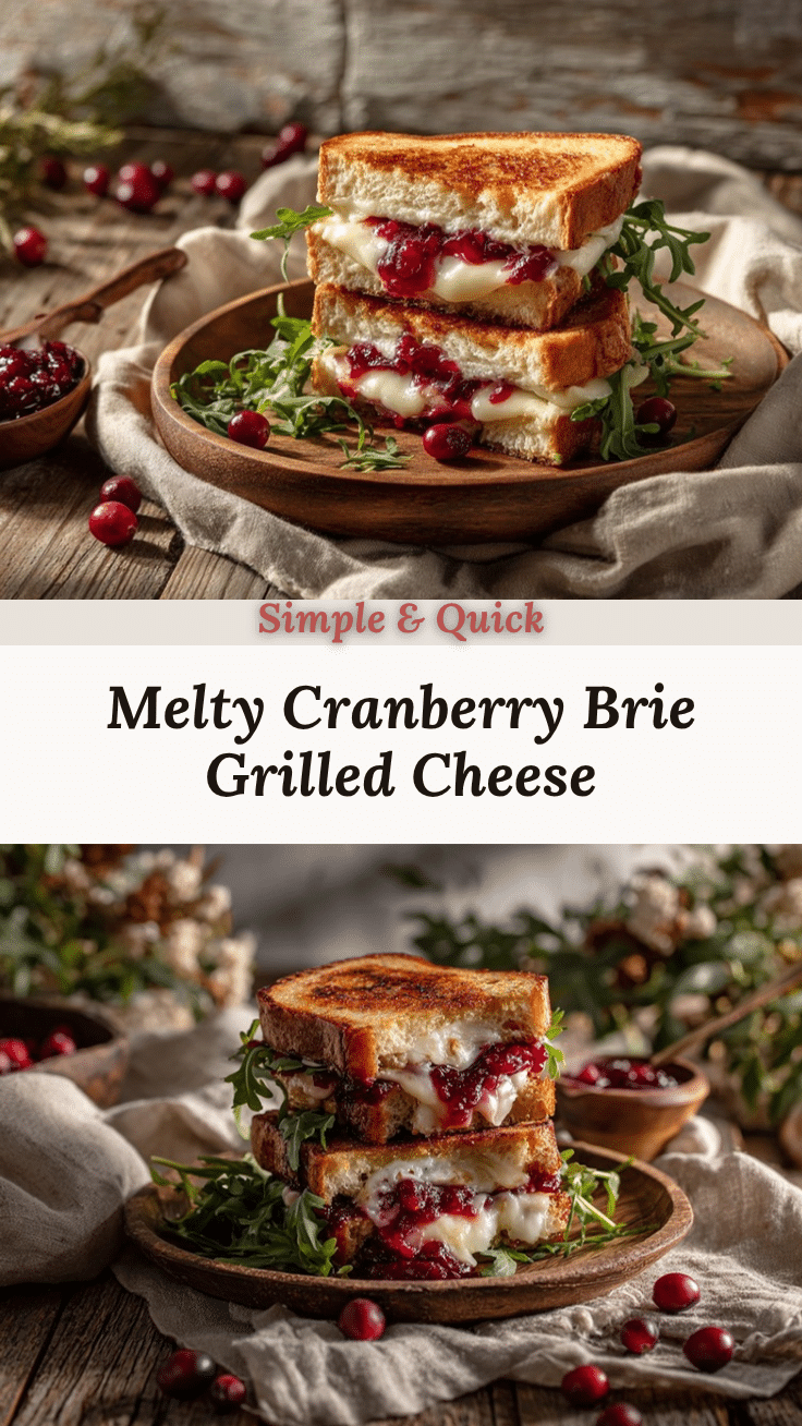 cranberry brie grilled cheese recipe