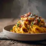 creamy butternut squash carbonara - featured image