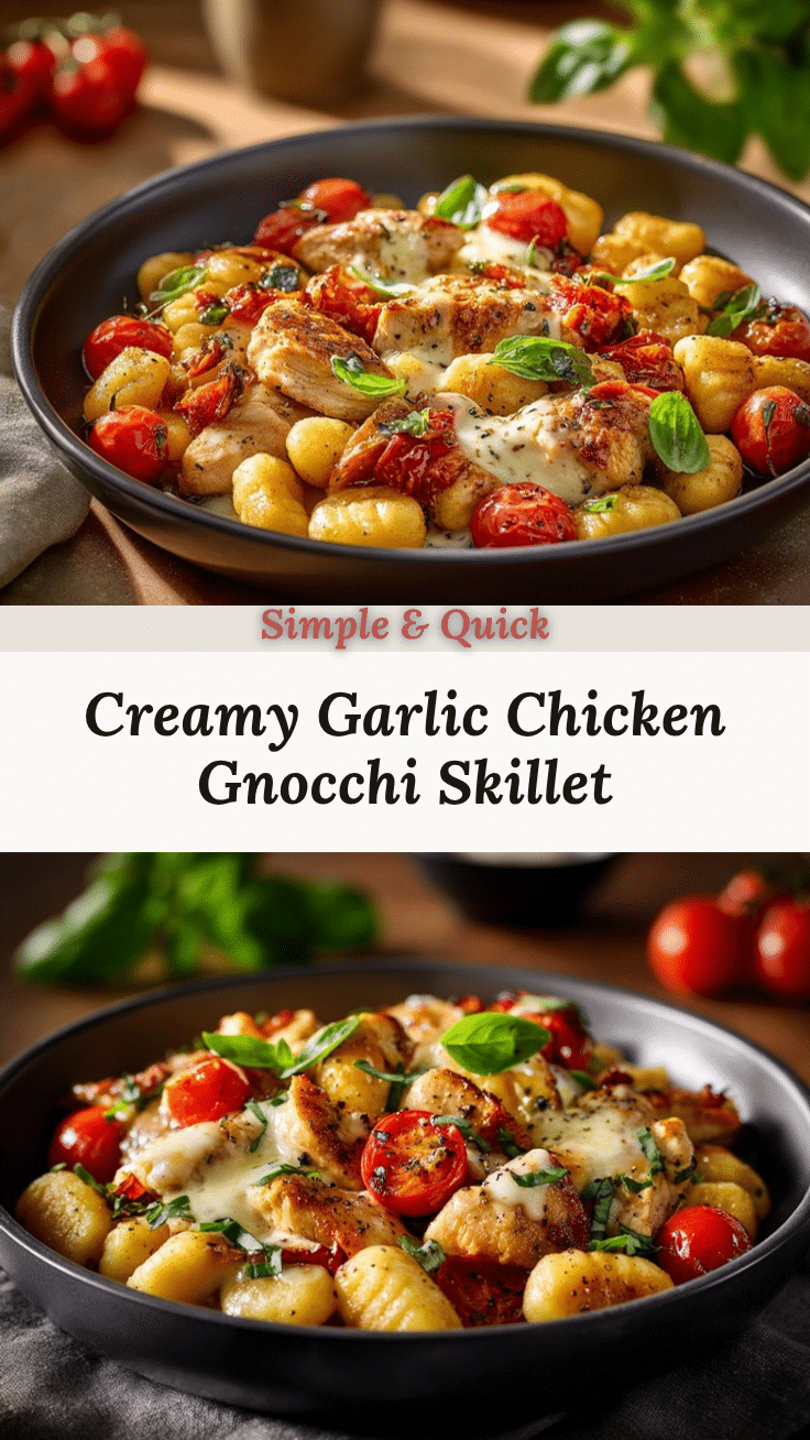 garlic chicken skillet recipe