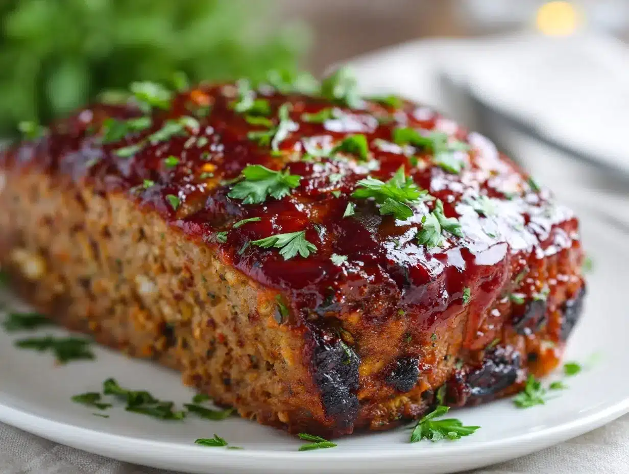 glazed meatloaf preparation steps