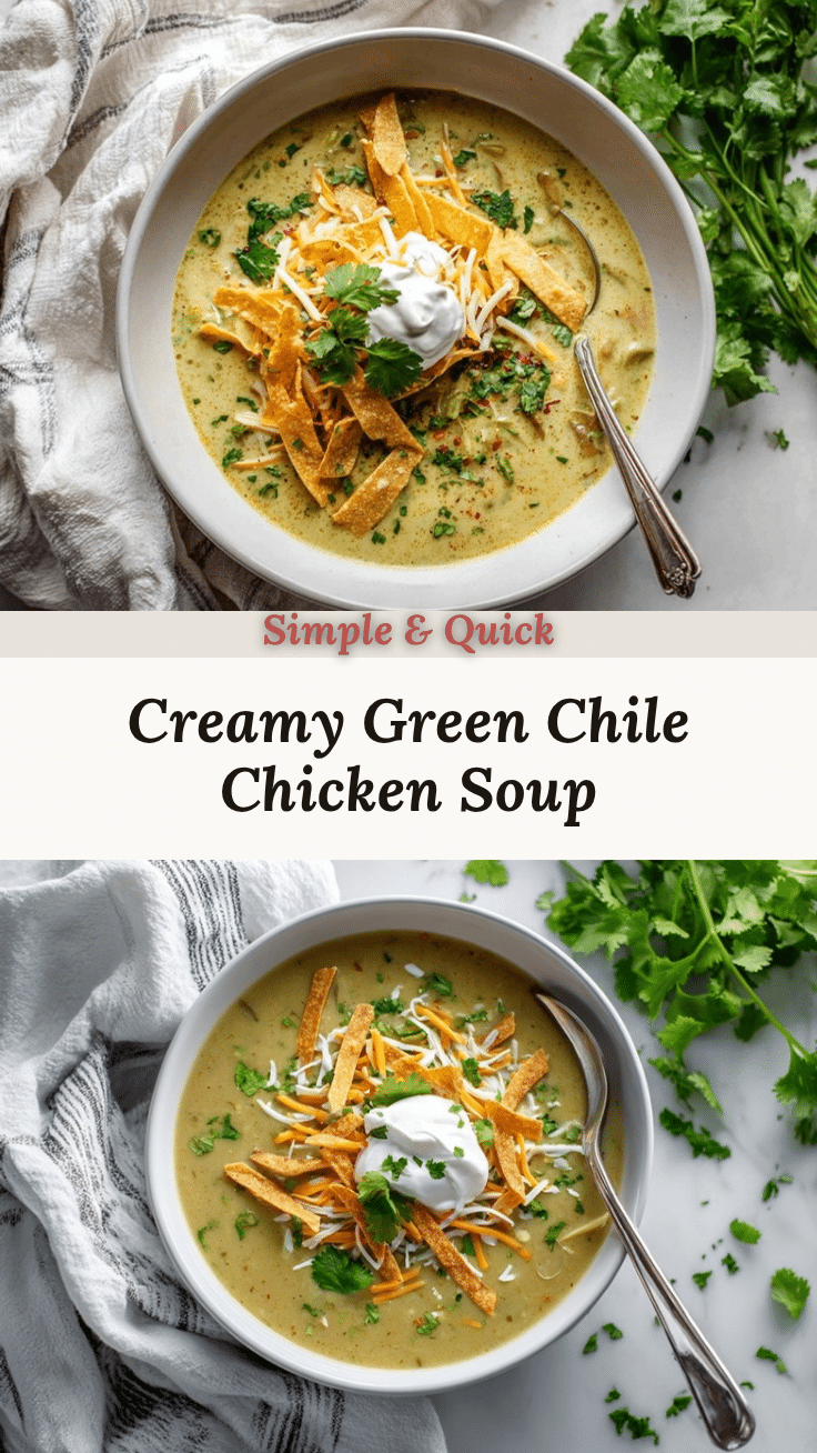 green chile chicken soup recipe