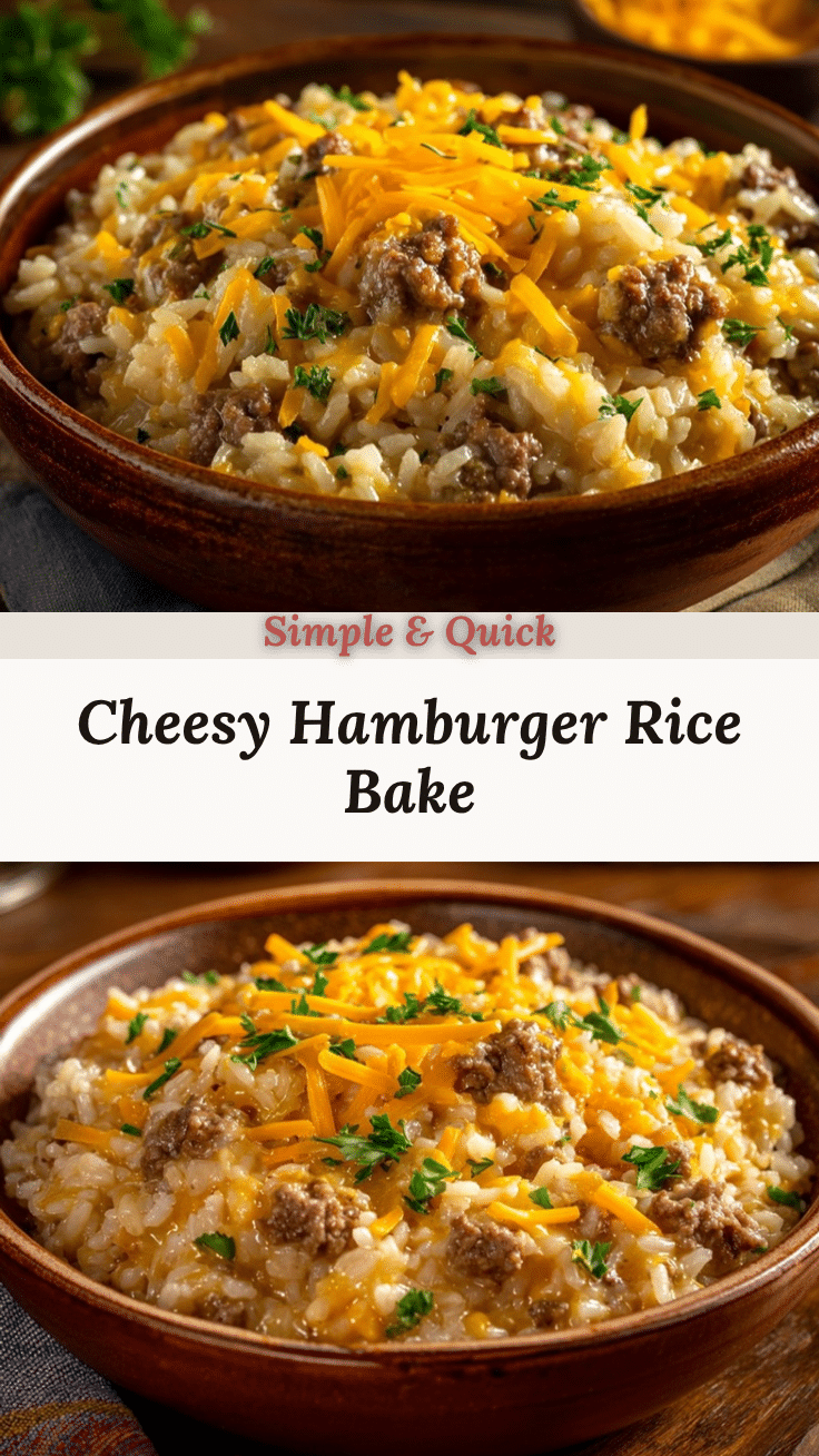 hamburger rice casserole recipe