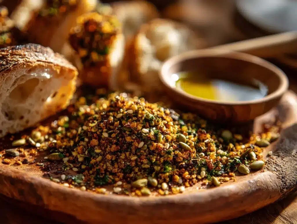 pumpkin seed dukkah - featured image