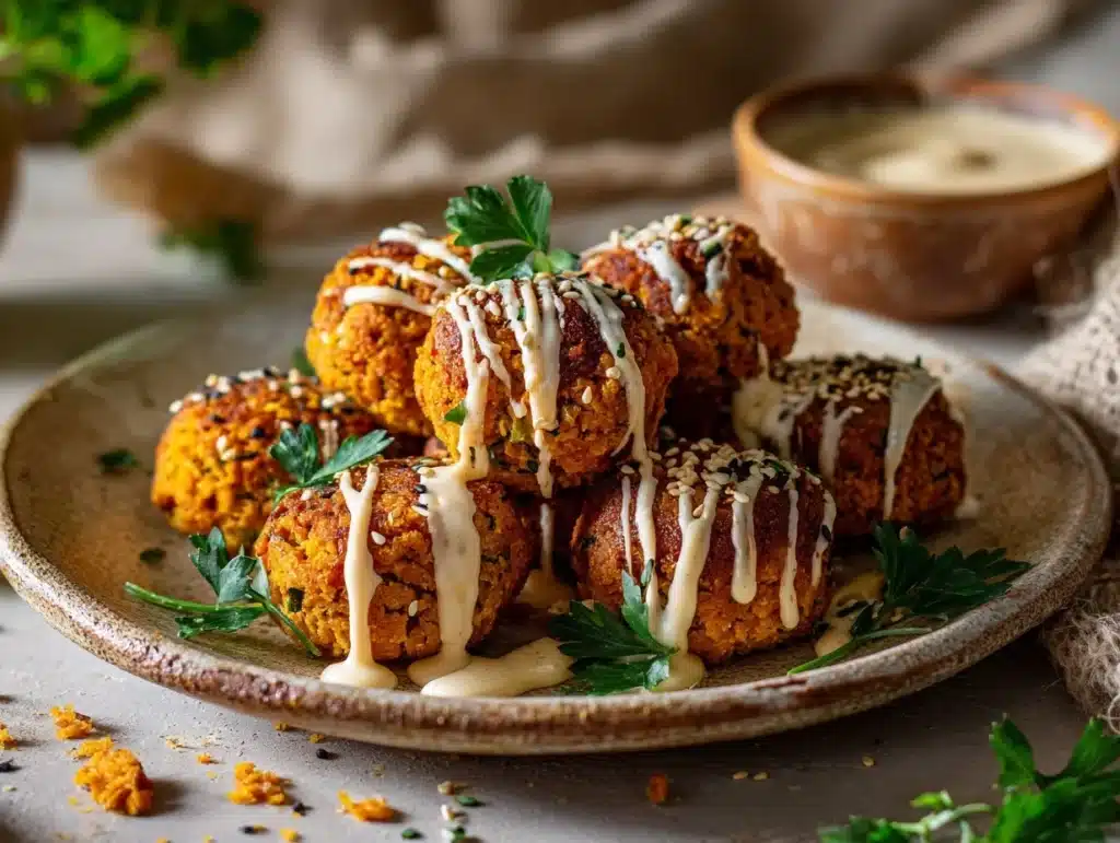 sweet potato falafel - featured image