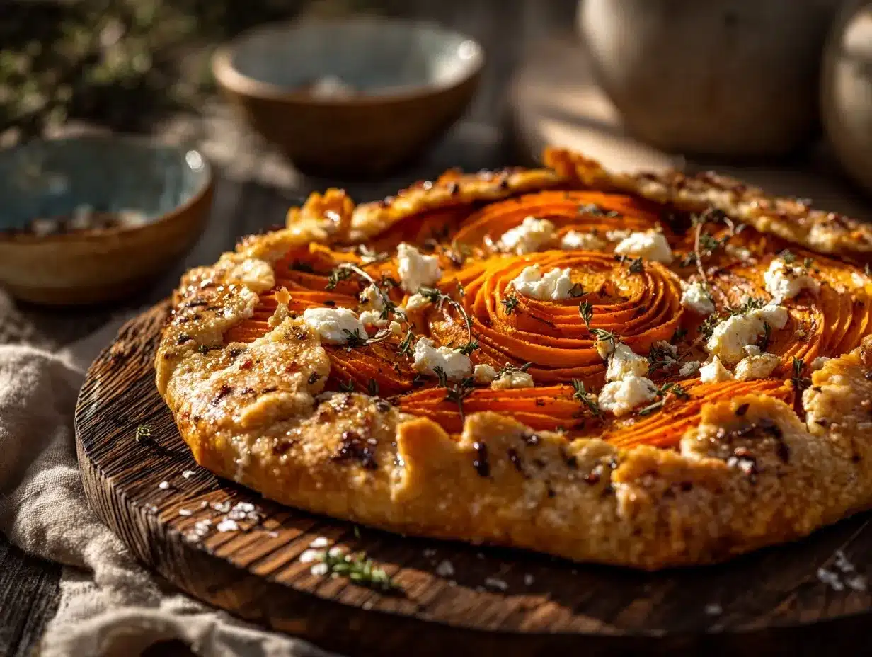 sweet potato galette preparation steps