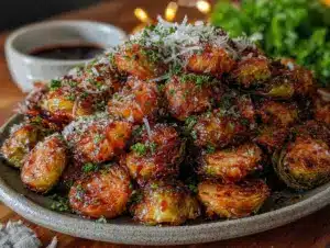 air fryer Brussels sprouts - featured image