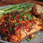 air fryer Cajun salmon - featured image