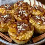 apple cinnamon baked oatmeal cups - featured image