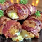 bacon-wrapped mozzarella sticks - featured image