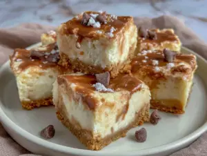 Bailey’s Irish Cream Cheesecake Bars - featured image