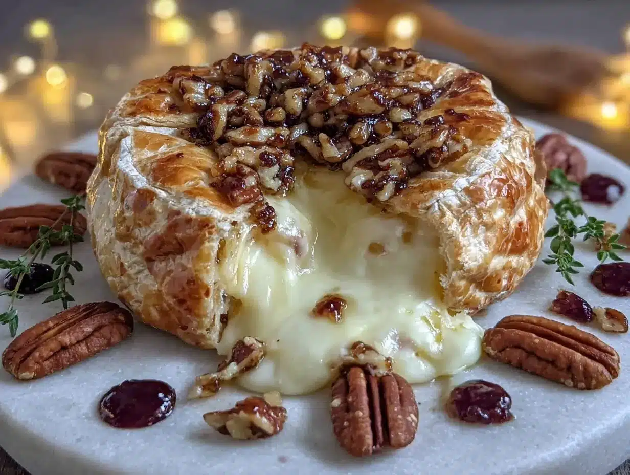 baked brie en croute preparation steps