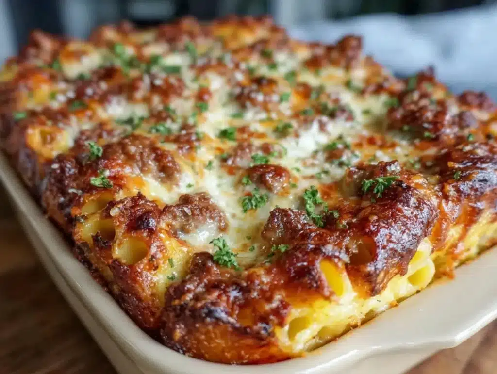 baked ziti recipe - featured image