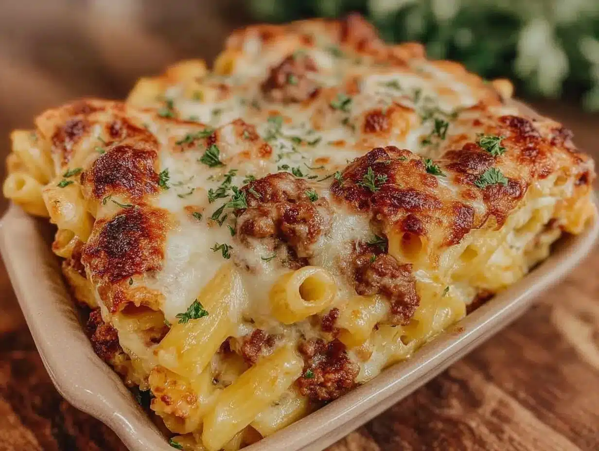 baked ziti recipe preparation steps