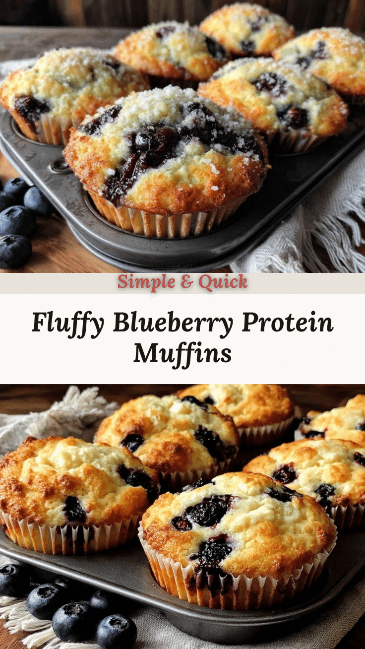 blueberry protein muffins recipe