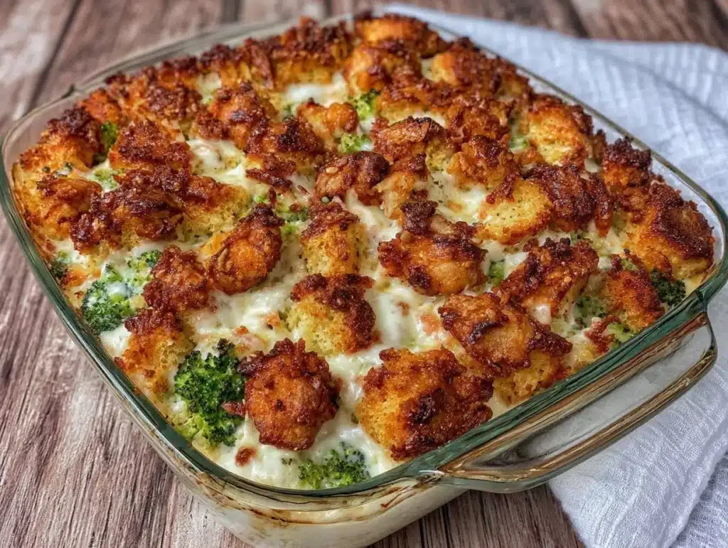 broccoli chicken casserole - featured image