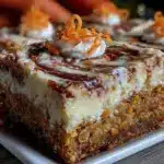 carrot cake cheesecake bars - featured image