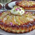 Champagne Poached Pear Tart - featured image