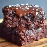 chocolate ganache brownies - featured image