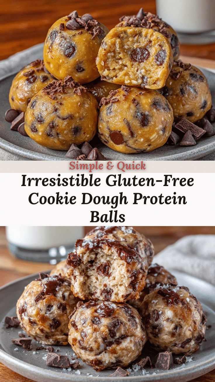 cookie dough protein balls recipe