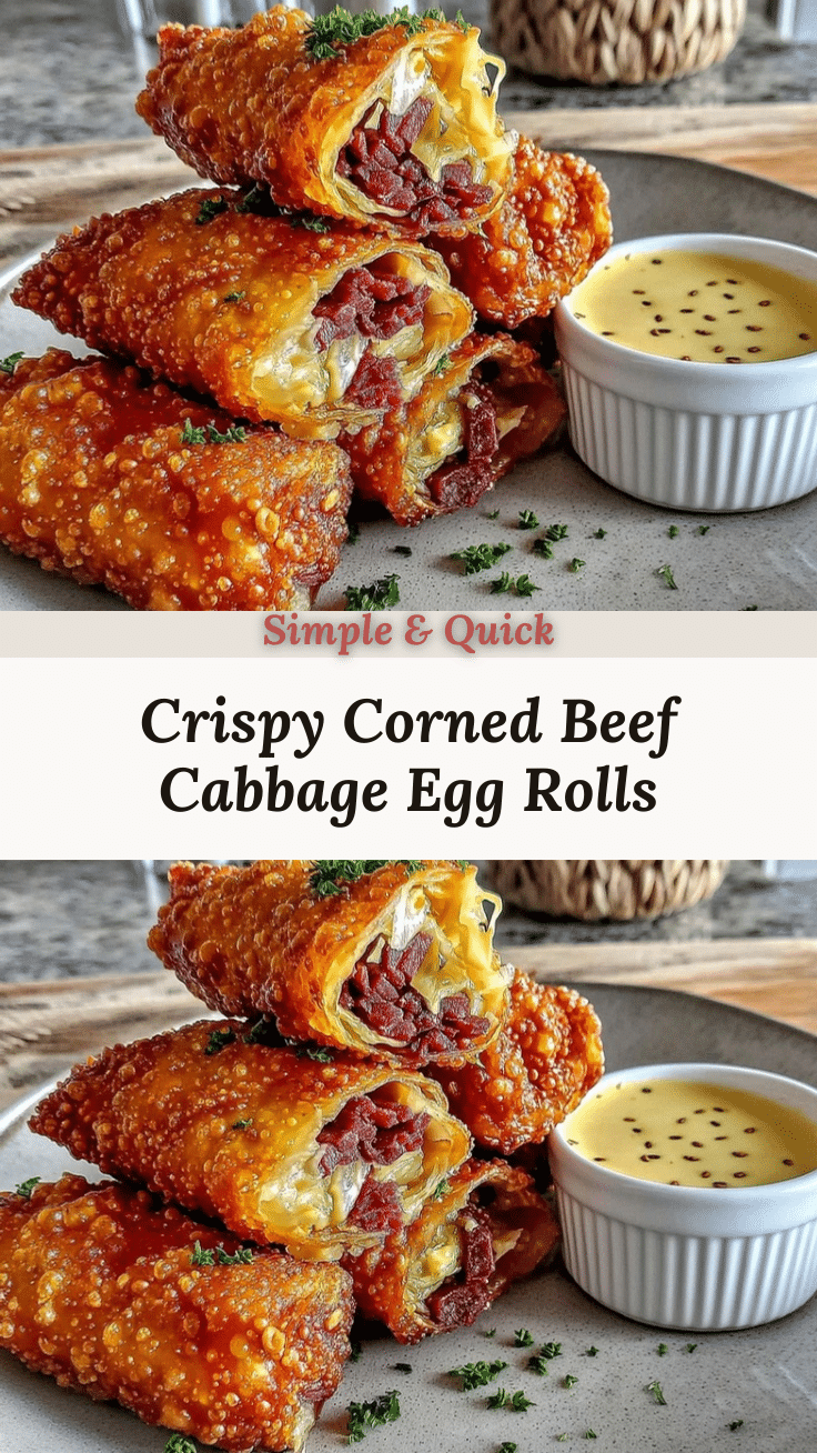 corned beef and cabbage egg rolls recipe