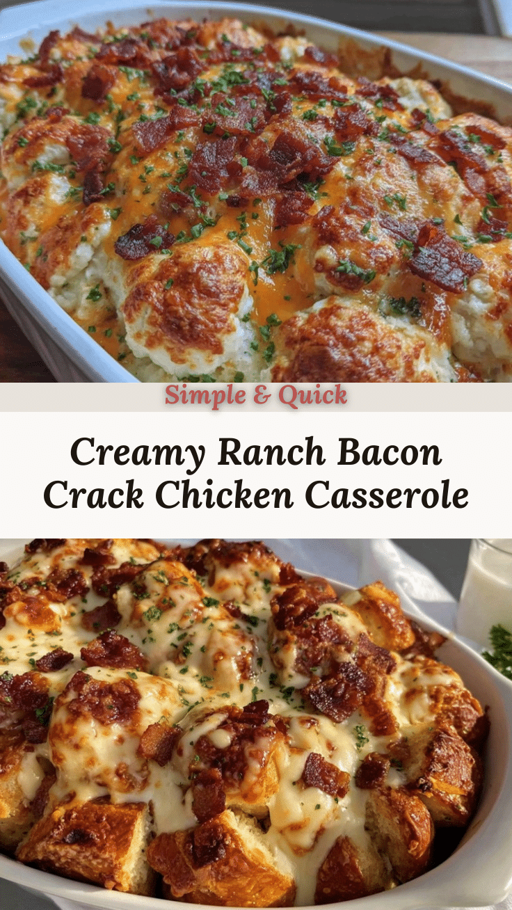 crack chicken casserole recipe