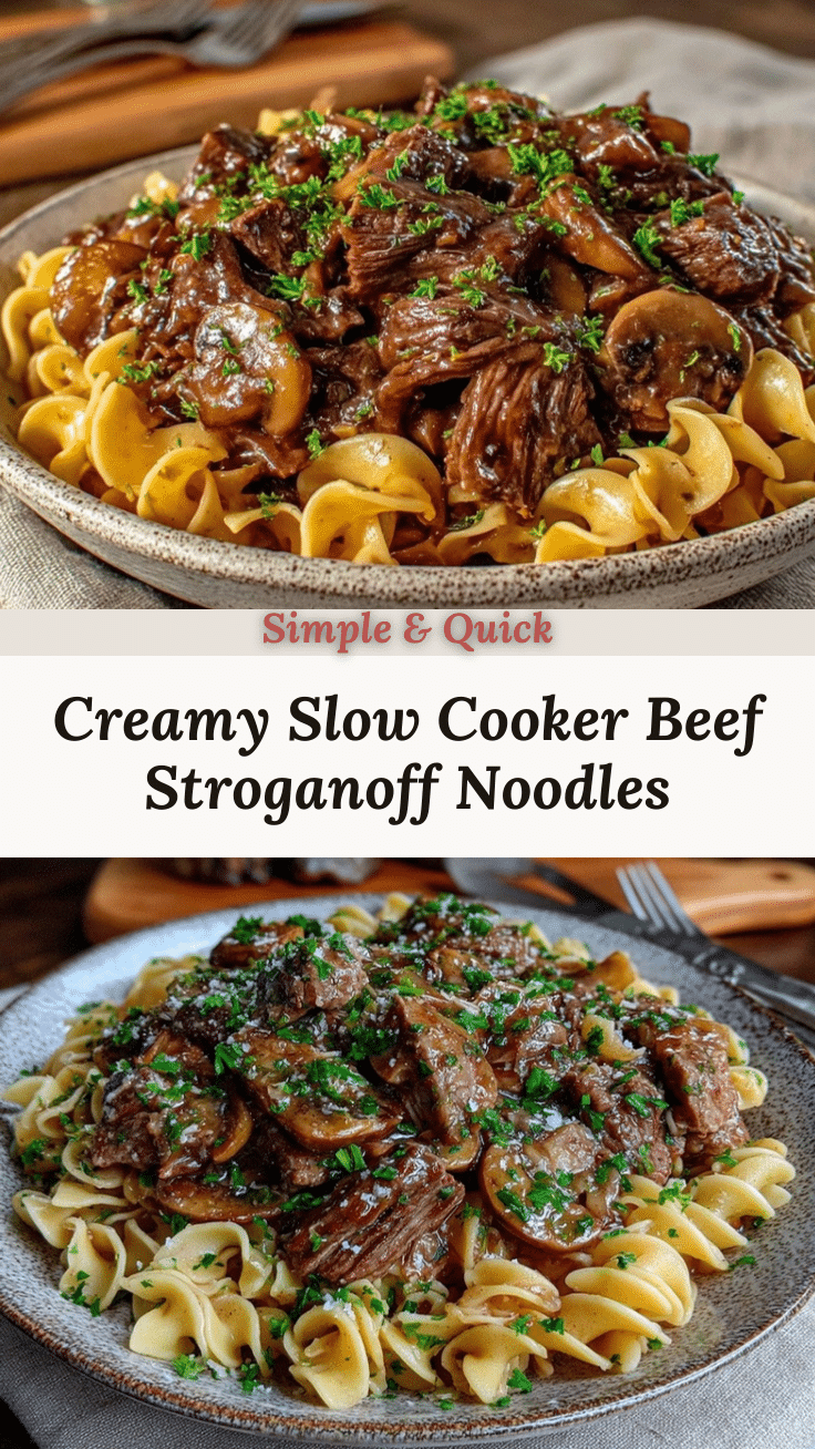creamy beef stroganoff recipe
