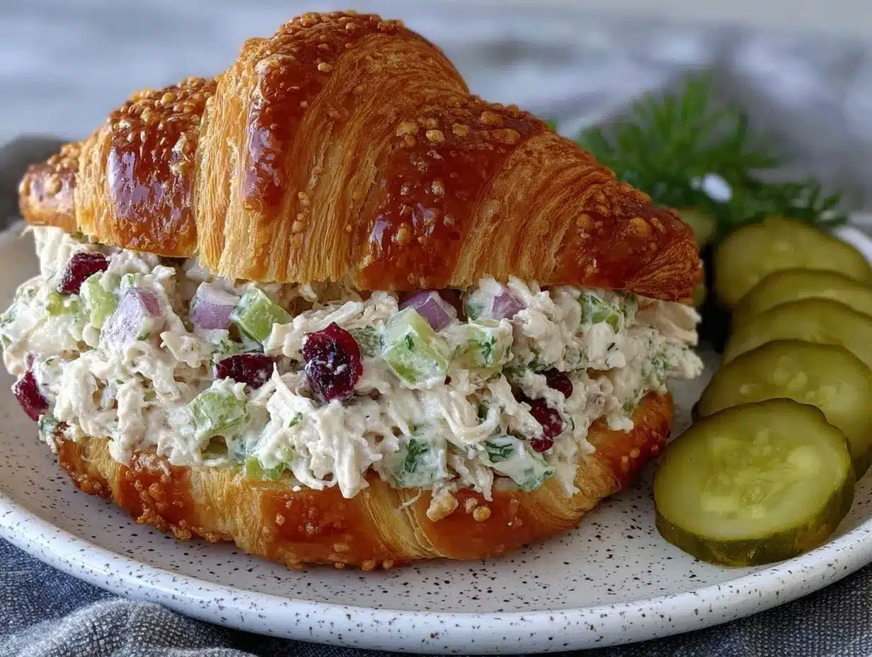 creamy dill pickle chicken salad preparation steps
