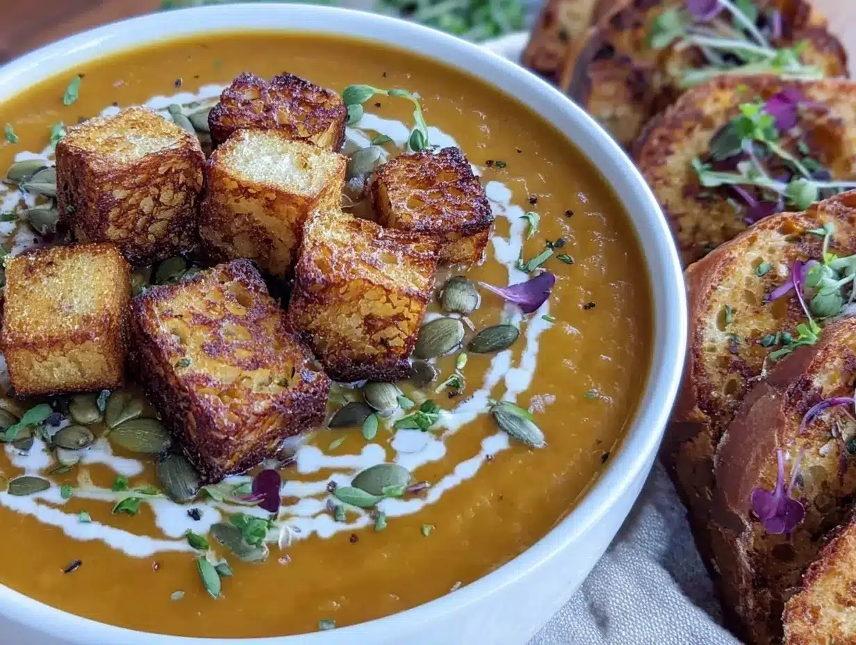 creamy roasted butternut squash soup preparation steps