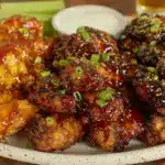 crispy chicken wings - featured image