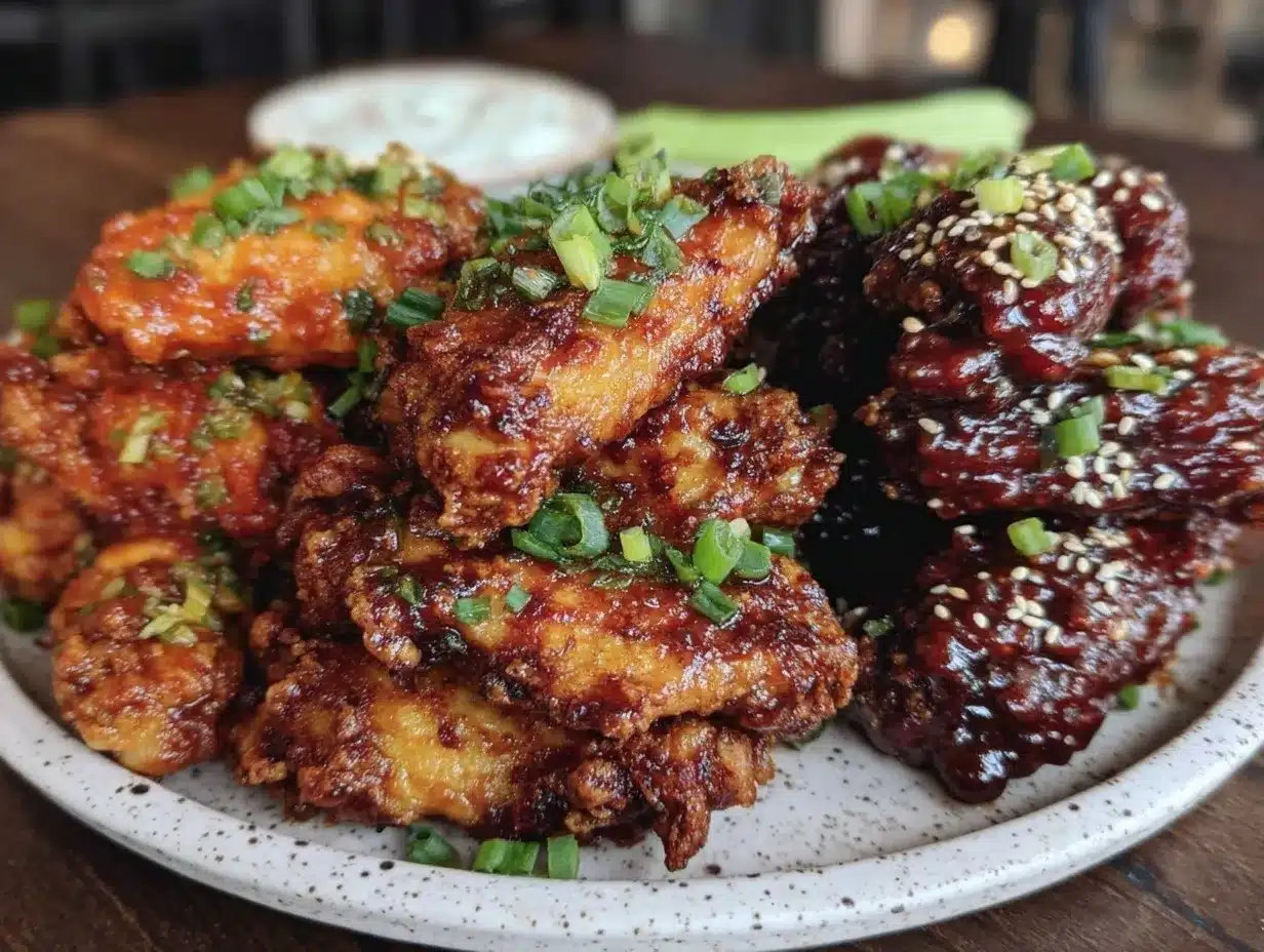 crispy chicken wings preparation steps