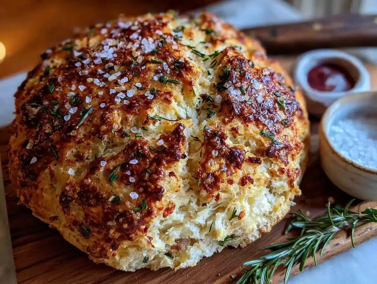crispy Irish soda bread preparation steps