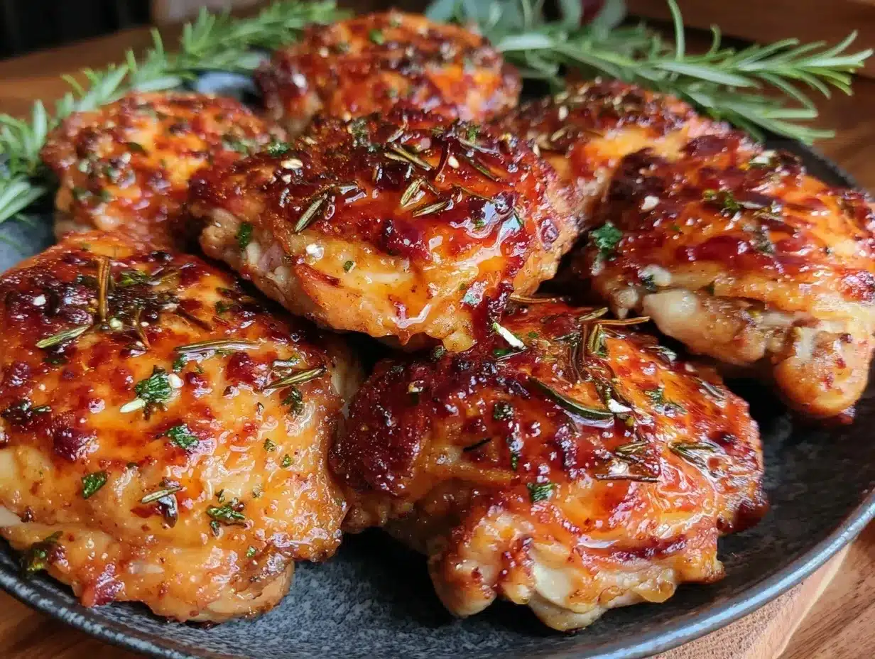 crispy oven-baked chicken thighs preparation steps