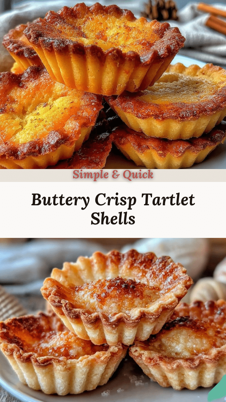 crispy tartlet shells recipe