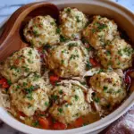 crockpot chicken and dumplings - featured image