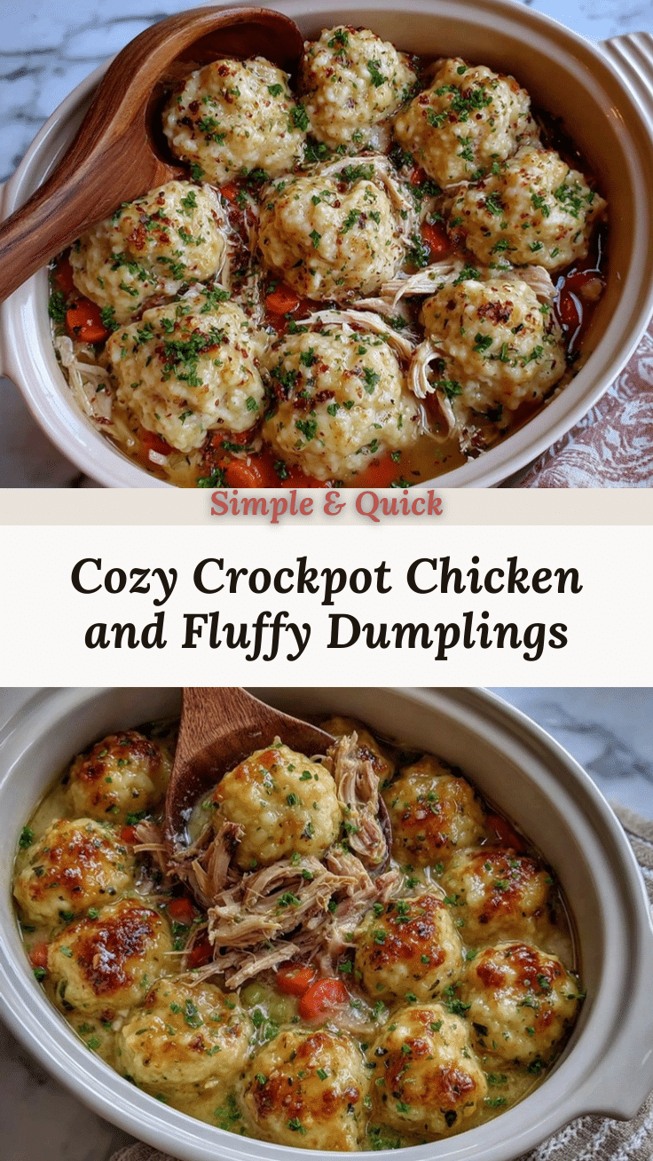 crockpot chicken and dumplings recipe