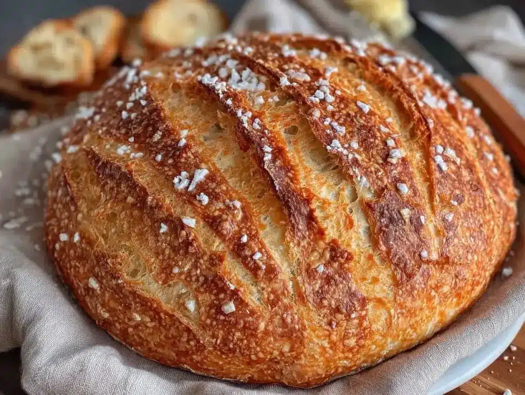 Dutch oven bread - featured image