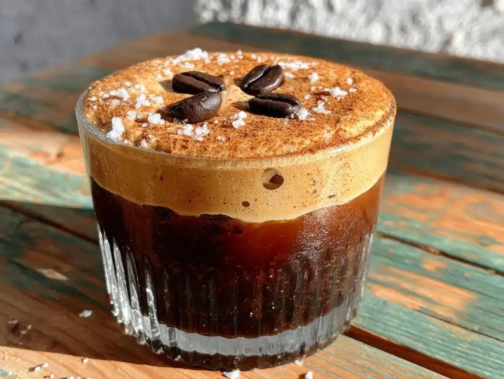 espresso gingerbread drink - featured image