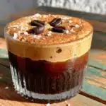 espresso gingerbread drink - featured image