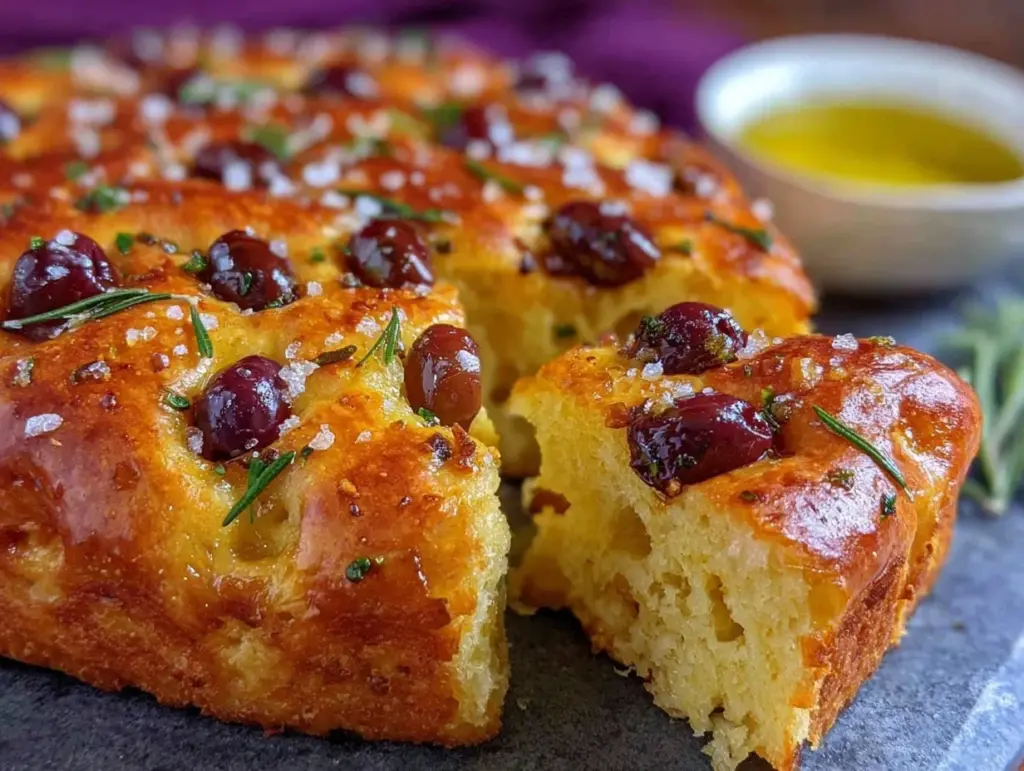 focaccia bread recipe - featured image