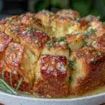 garlic herb butter pull-apart bread - featured image