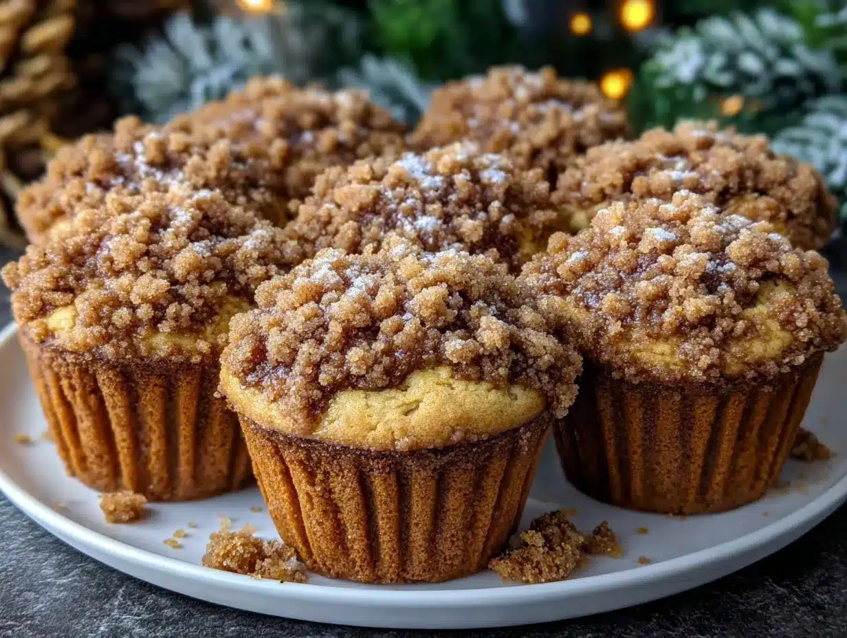 gingerbread coffeecake muffins preparation steps