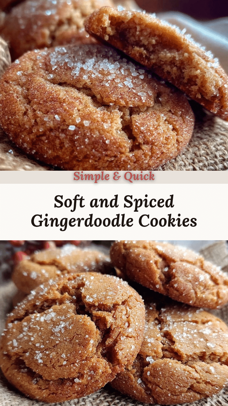 gingerdoodle cookies recipe