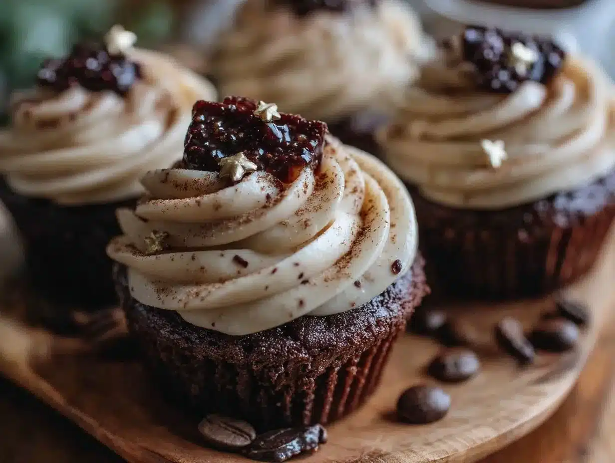Guinness Chocolate Stout Cupcakes preparation steps