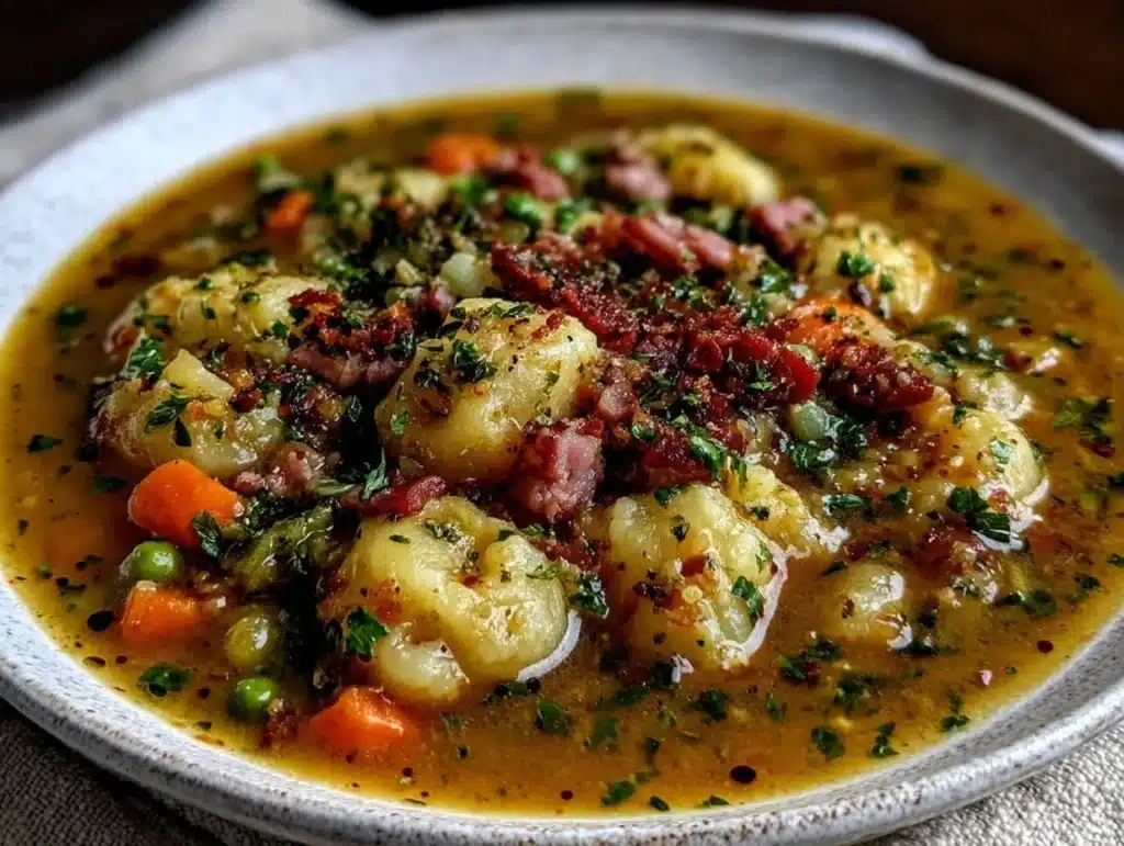 ham and potato soup - featured image