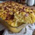 ham noodle casserole - featured image