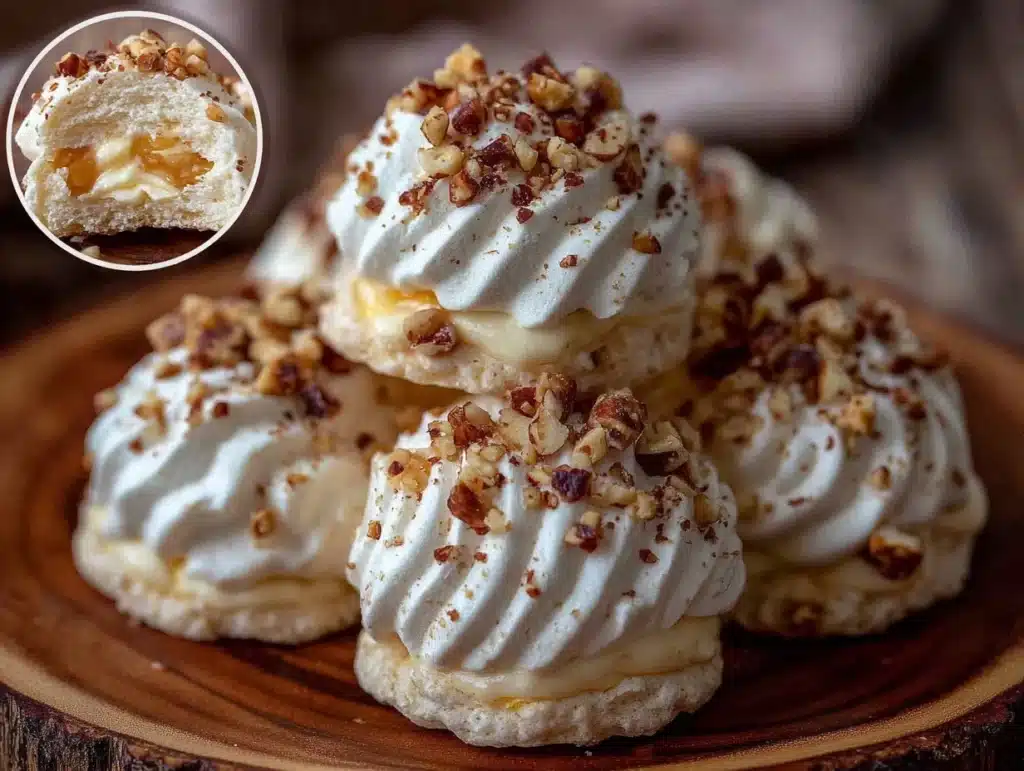 hazelnut meringue bombs - featured image