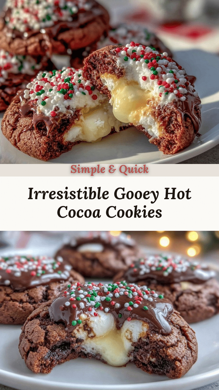 hot cocoa cookies recipe